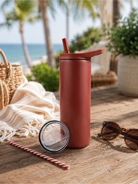 20 oz Duo Skinny Tumbler HOGG Cranberry Spice